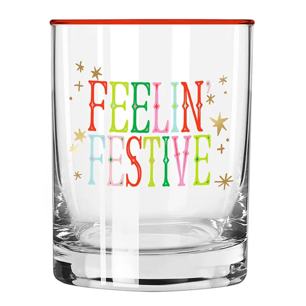 Feelin' Festive Spirits Glass
