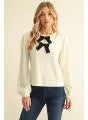Bow Detail Sweater