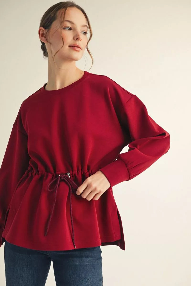 Cinched & Smooth Top