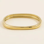 Simply Golden Hinged Bangle