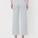 High Rise Striped Wide Leg