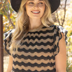 Golden Wave Sweater
