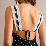 Midnight Dot Midi Dress