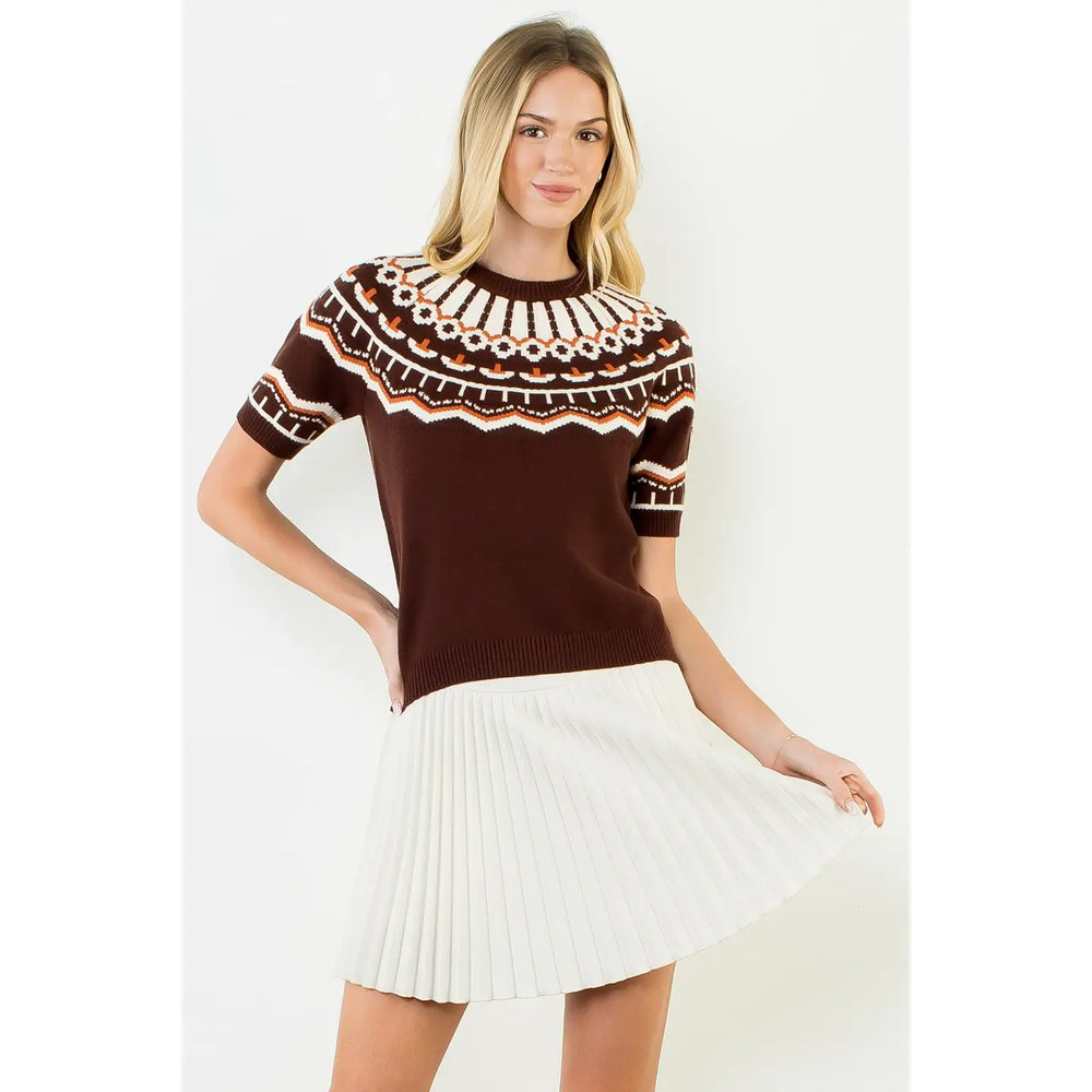 Fall Fair Isle Sweater