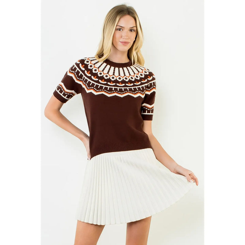 Fall Fair Isle Sweater