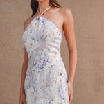 Halter in Bloom Dress