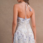 Halter in Bloom Dress