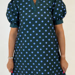 Dot and Delight Dress (Hunter Green)