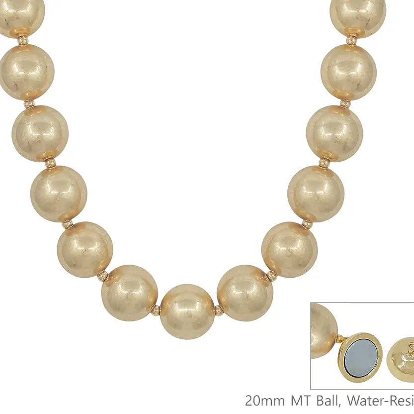Vintage Luxe Bead Necklace