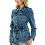 Belted Blues Jacket