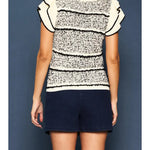 Classic Contrast Top