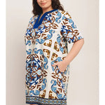 Blue Belle Curve Dress