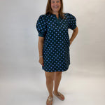 Dot and Delight Dress (Hunter Green)