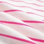 Casual Style Striped Short Sleeve Two-Piece Set | S-XL