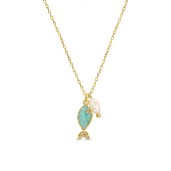 Fish Pendant Necklace