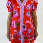 Floral Flame Dress