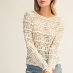 Ivory Allure Lace Top