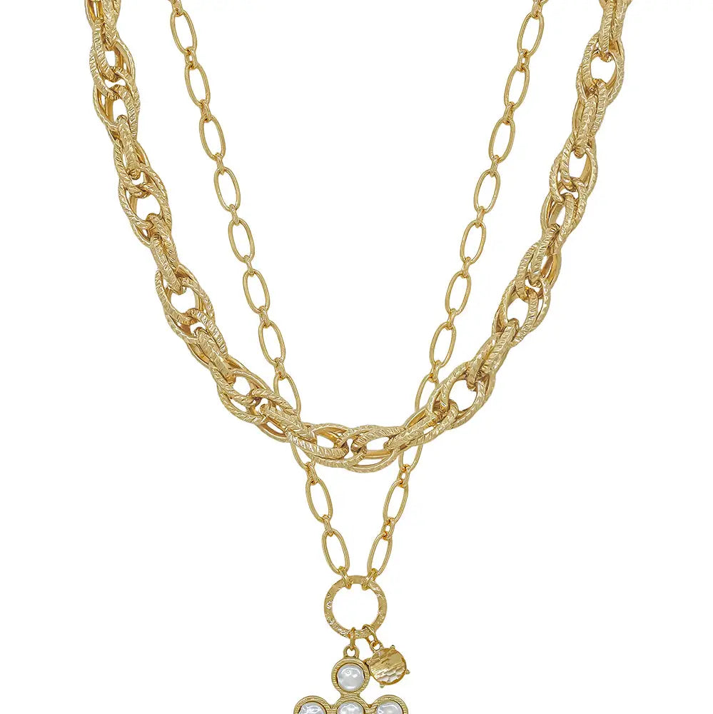 Double Devotion Necklace