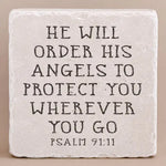 Faithful Words Scripture Stone - Small