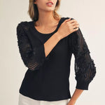 Midnight Petals Top