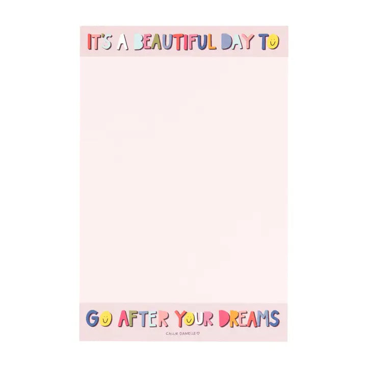 Beautiful Day Note Pad