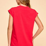 Short Sleeve Solid Top