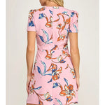 Rosy Garden Mini Dress