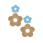 Rosa Rattan Earrings
