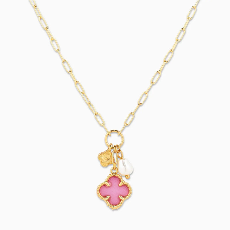 Charmed in Pink Necklace