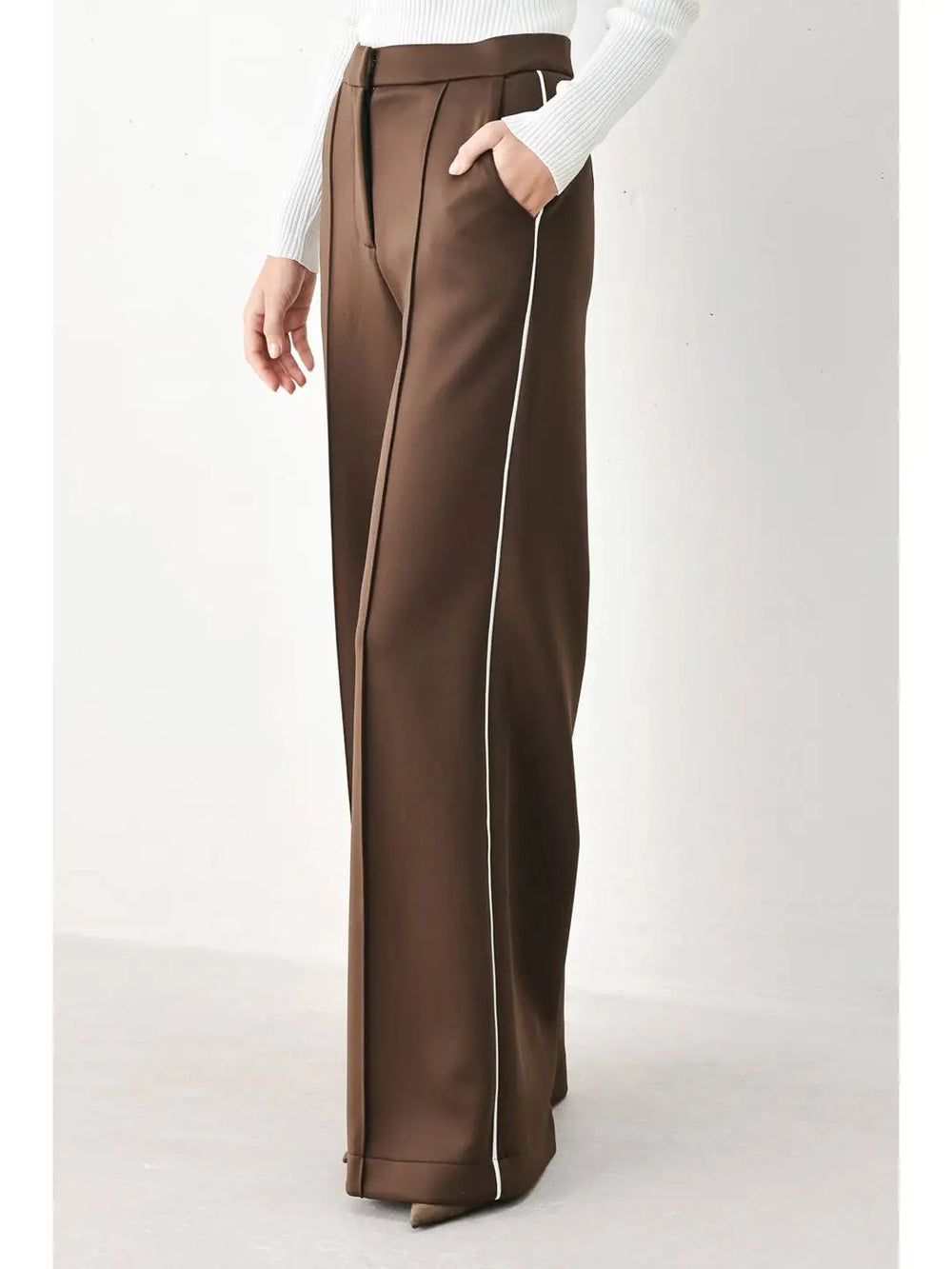 Mocha Stripe Pants