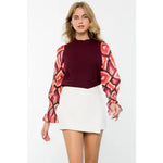 Autumn Mosaic Top