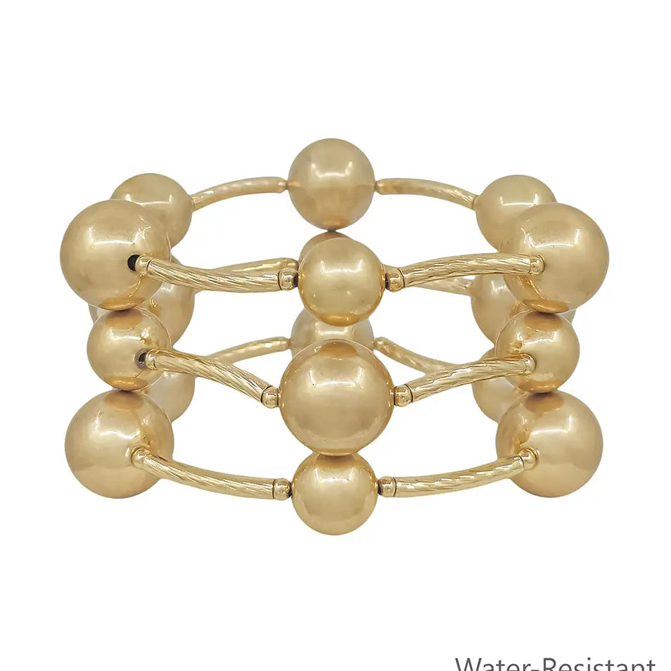 Golden Duo Bracelet Stack