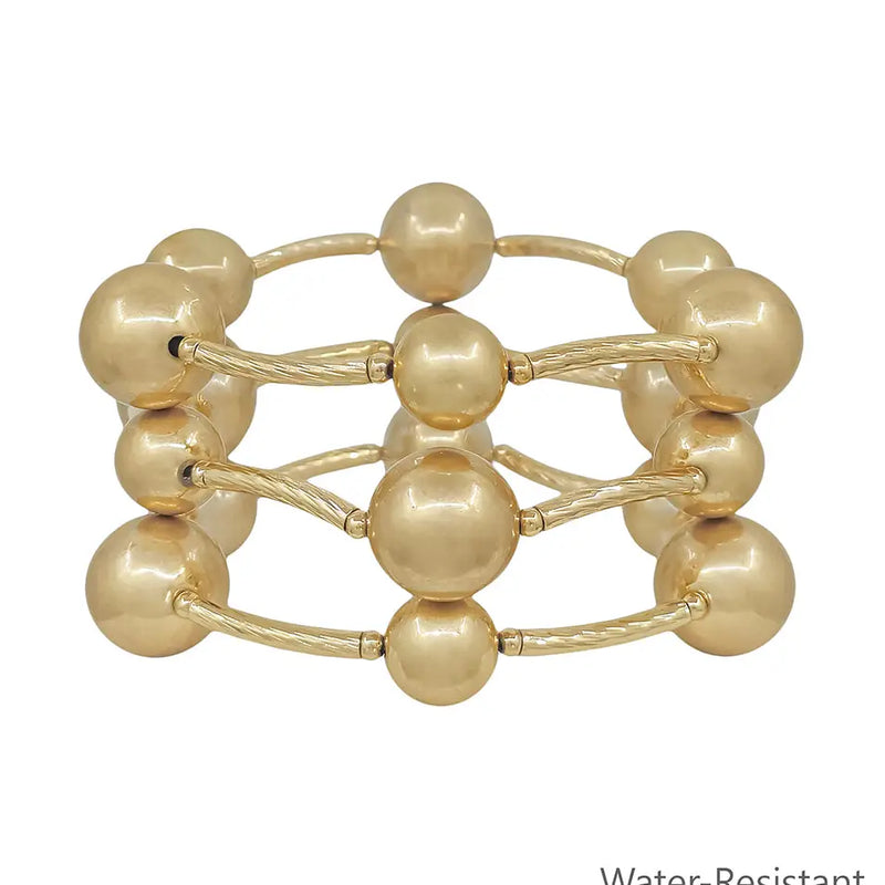 Golden Duo Bracelet Stack