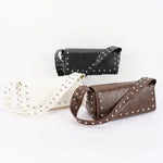 Studded Vegan Leather Bag