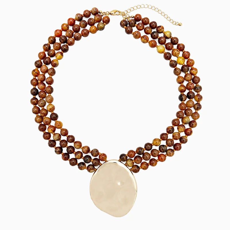 Gilded Gold Necklace
