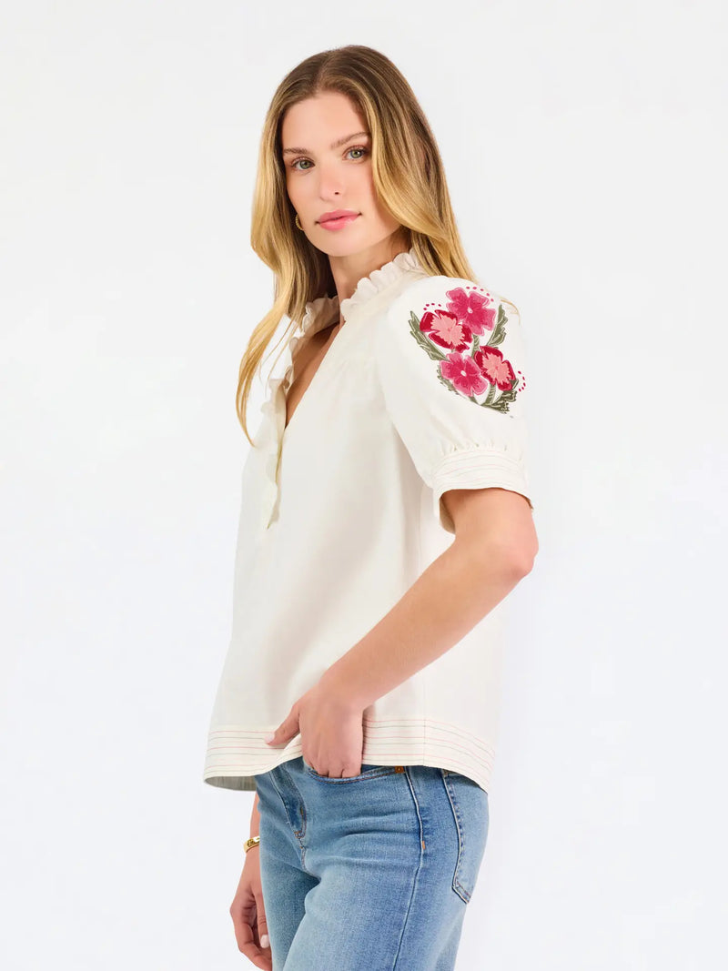 Emmie Flower Top