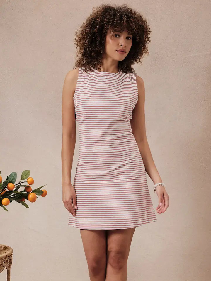Seeing Stripes Mini Dress