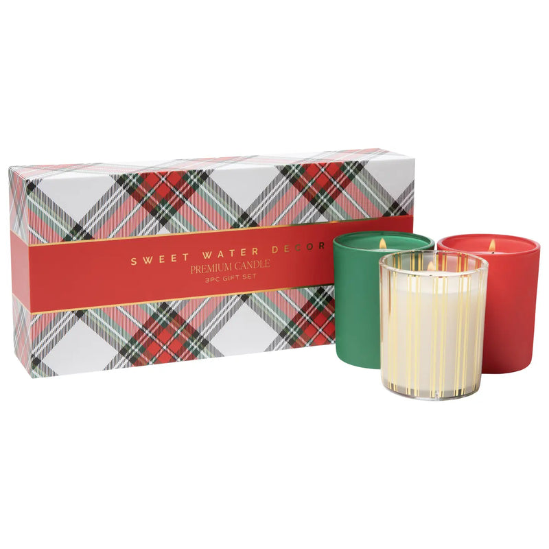 Home for the Holidays Candle Trio