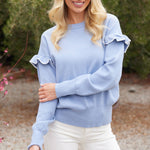 Color Block Sweater Top