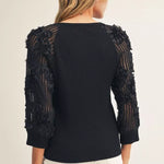 Midnight Petals Top