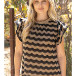 Golden Wave Sweater