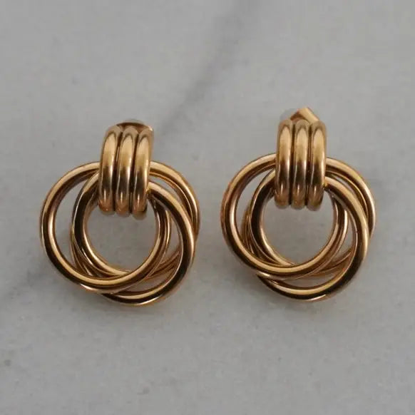 Gold OrbitHoops