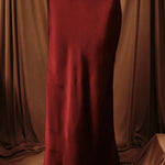 Satin in Motion Midi Skirt