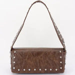 Studded Vegan Leather Bag