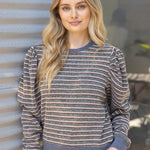 Gray Pleats Please Top