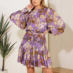 Lavender Fields Mini Dress