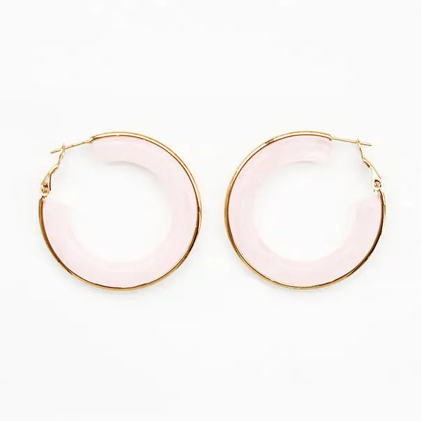 Timeless Glow Hoops