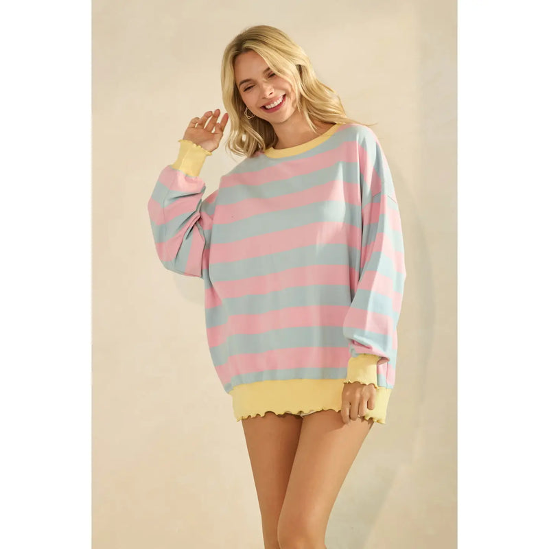 Pretty in Pastels Knit Top