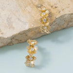 Flower Cluster Hoops
