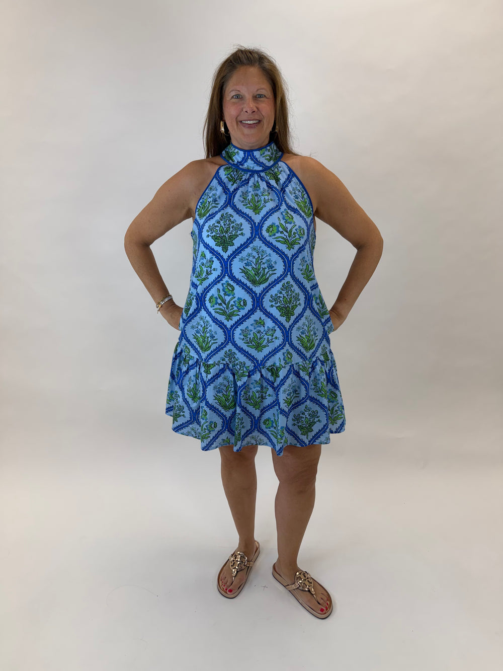 Garden Halter Dress